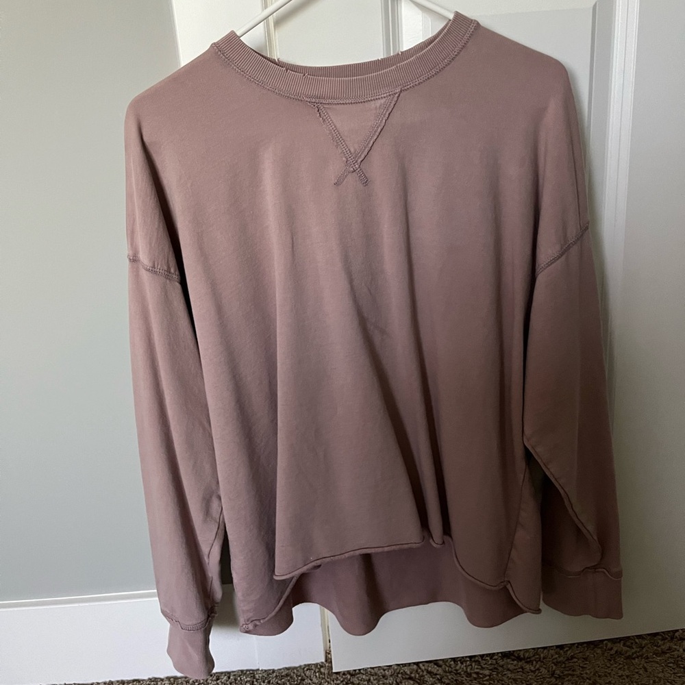 aerie real good sunwashed sweatshirt